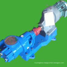 High viscosity steam jacketed asphalt transfer pump High viscosity AB glue resin glue pump